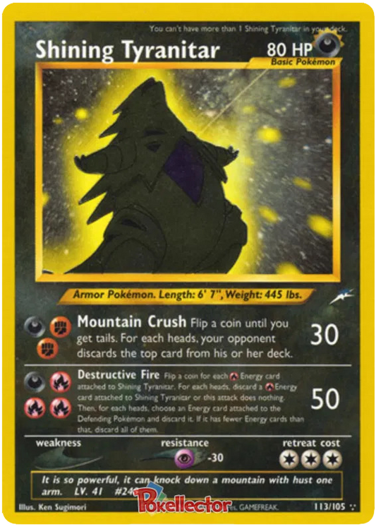 Shining Tyranitar